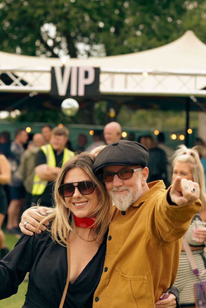 Professional photographer and videographer UK capturing guests enjoying live event