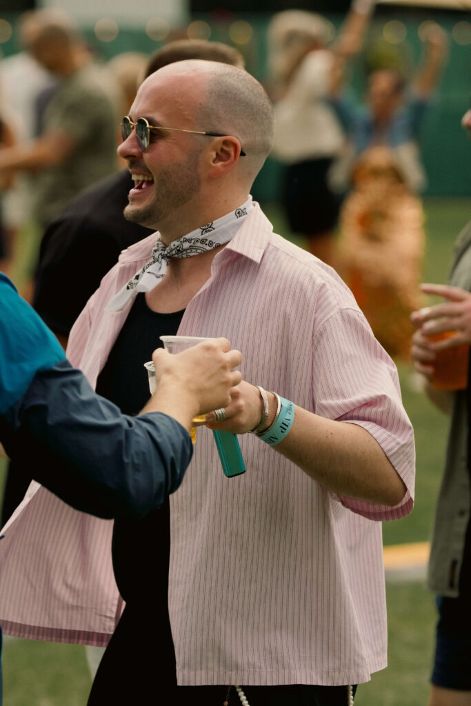 Professional photographer and videographer UK capturing natural moments during lively event